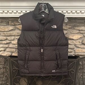 The North Face Black Puffer Vest